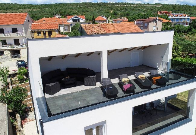 Ferienhaus in Posedarje - Sea view Villa Possedaria Ferienhaus in Posedarje - Sea view Villa Possedaria