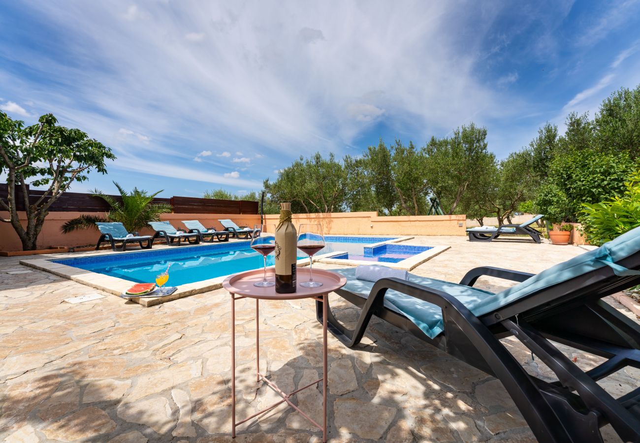 Ferienhaus in Visocane - Apartment Visocane with private pool