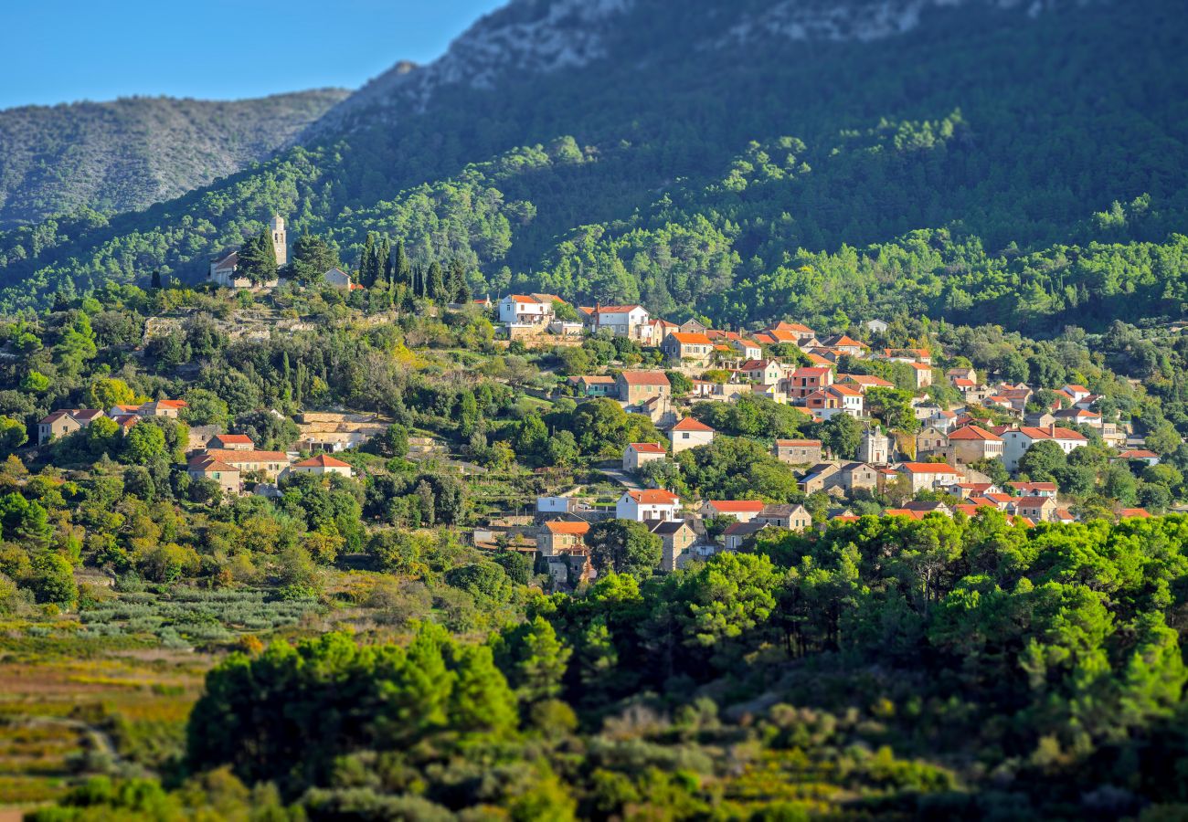 Ferienhaus in Svirce - Sea view Villa Amaria