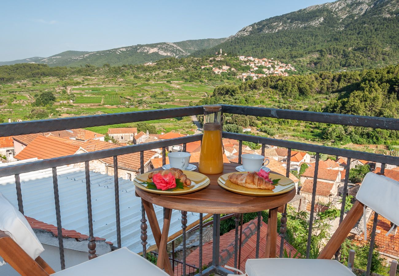 Ferienhaus in Svirce - Sea view Villa Amaria