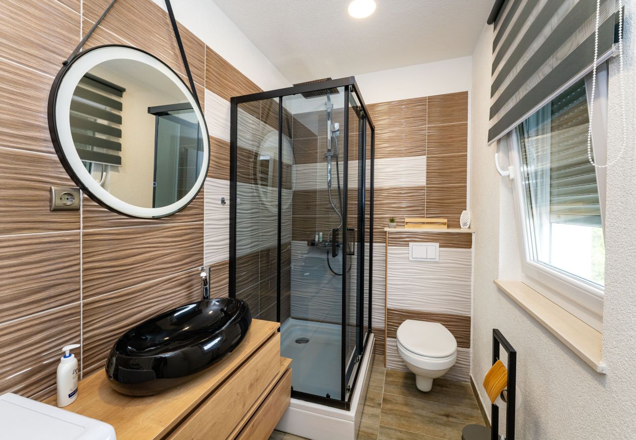 Ferienwohnung in Žaborić - Sea view penthouse Nikita