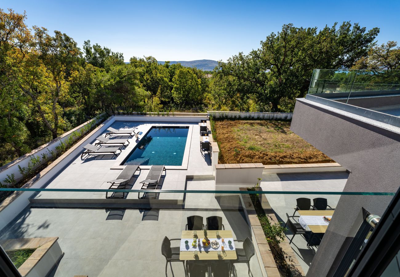 Ferienwohnung in Starigrad - Sea view Villa Senti