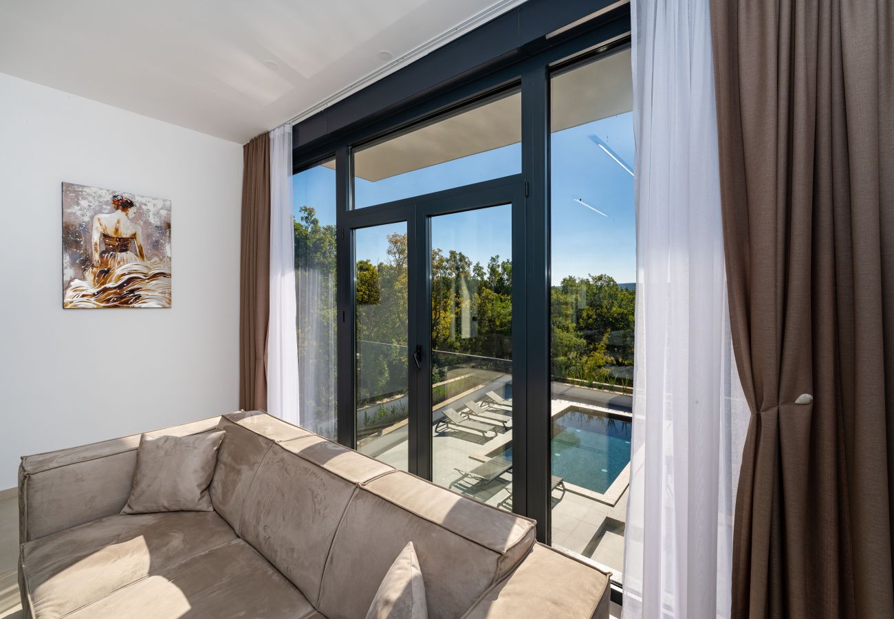 Ferienwohnung in Starigrad - Sea view Villa Senti