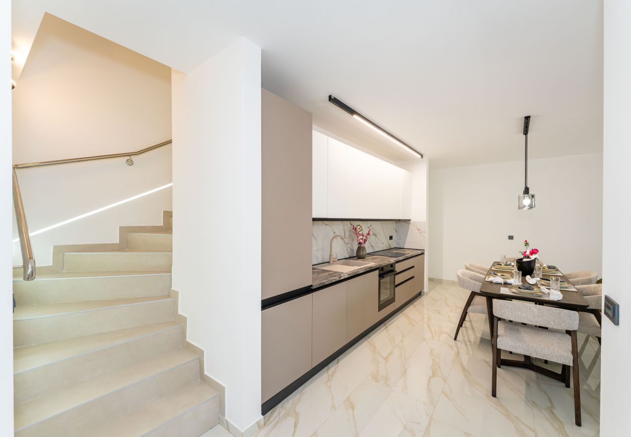 Ferienwohnung in Starigrad - Apartment Senti with shared pool