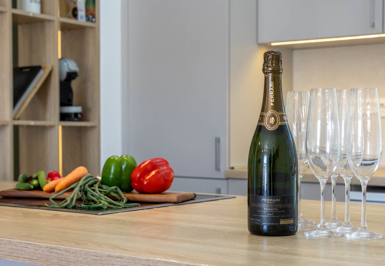 Ferienhaus in Bilice - Villa B&B with private pool