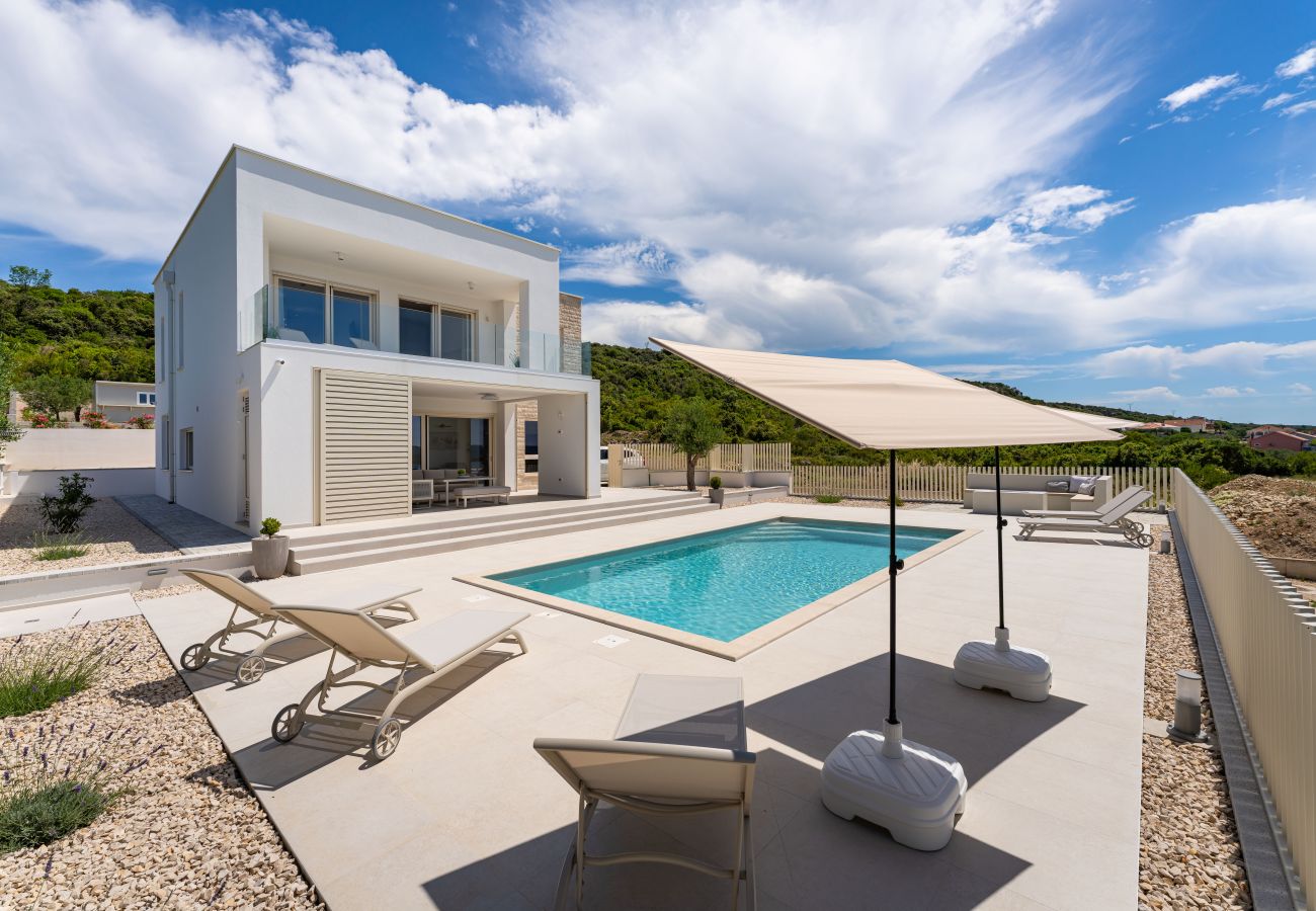 Ferienhaus in Sveti Petar - Sea view Villa RoNoDa