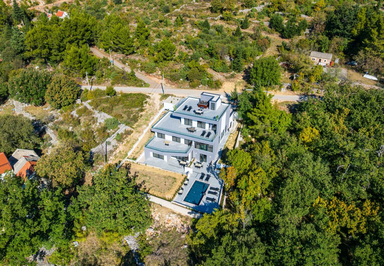 Apartament w Starigrad - Sea view Villa Senti