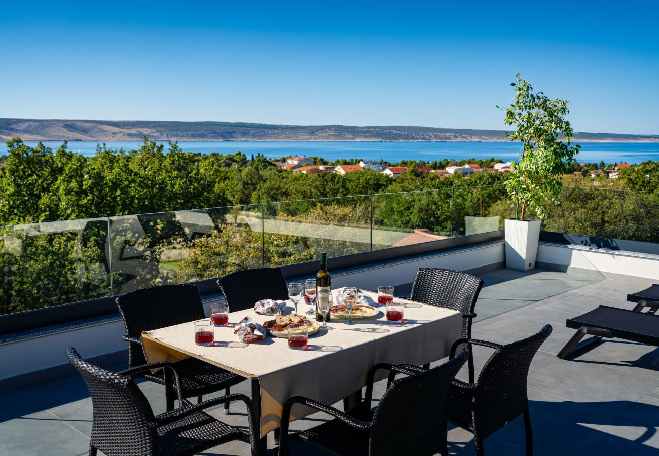 Apartament w Starigrad - Sea view Villa Senti