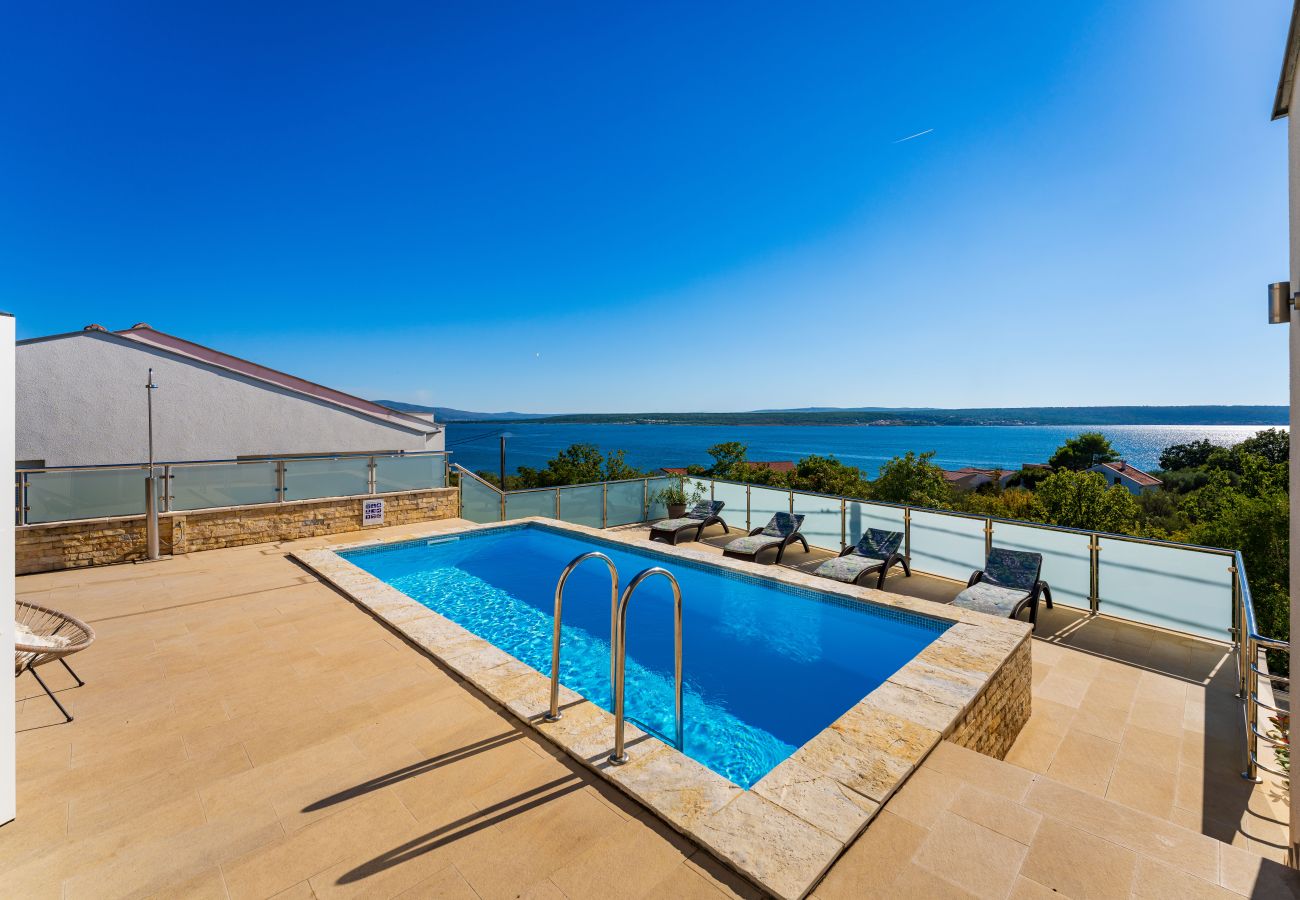 House in Maslenica - Sea view Villa Anpero