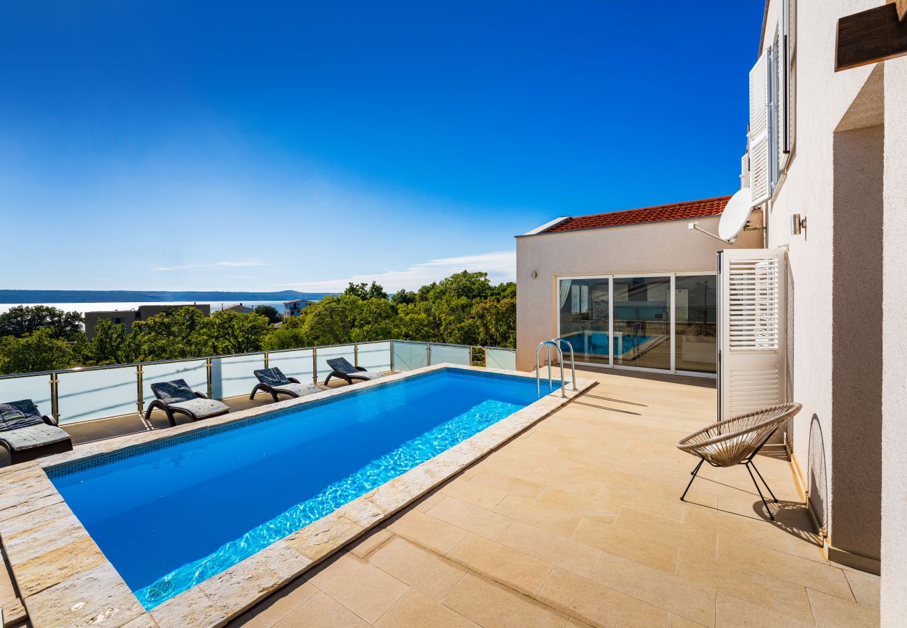 House in Maslenica - Sea view Villa Anpero